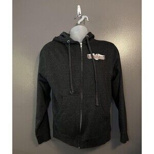 Chris Stapleton Hoodie Mens Small Black All American Road Show Zip Up Music Tour